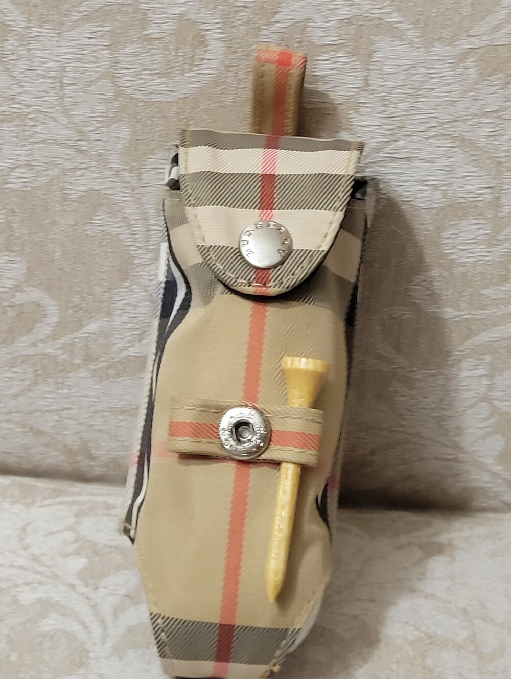 BURBERRY GOLF VINTAGE  POUCH  AUTHENTIC
